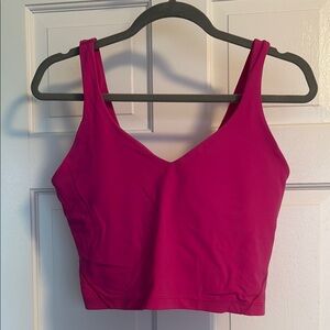 Lululemon Wunder Under Top - Pink